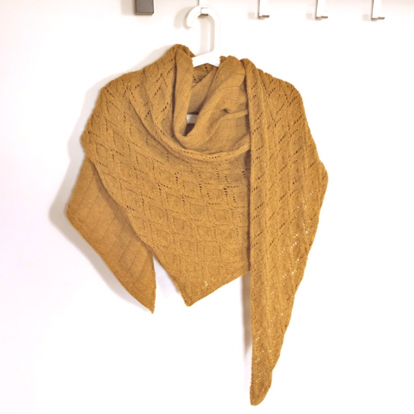CandleLightsShawl - Regia Premium Yak 07504 | gold meliert von Schachenmayr